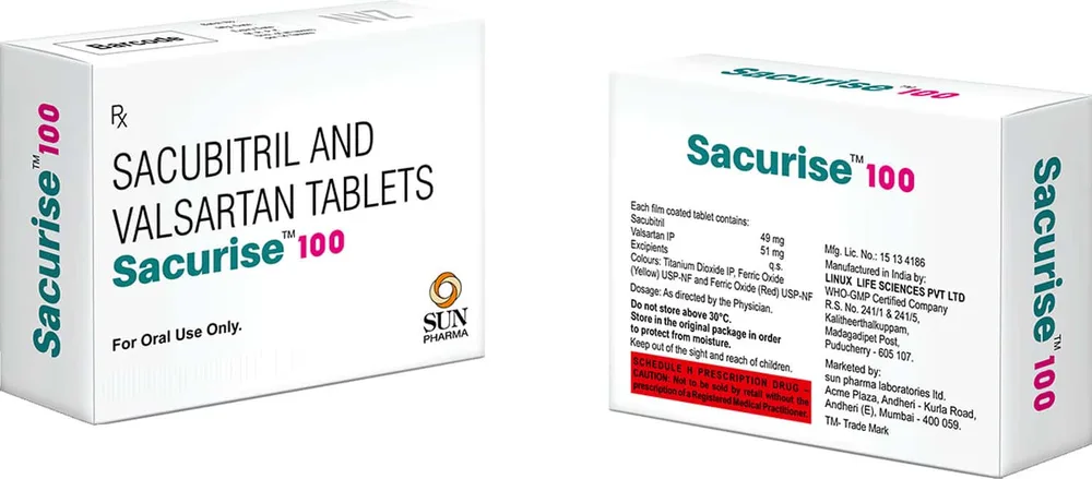 Sacurise 100mg Strip Of 14 Tablets