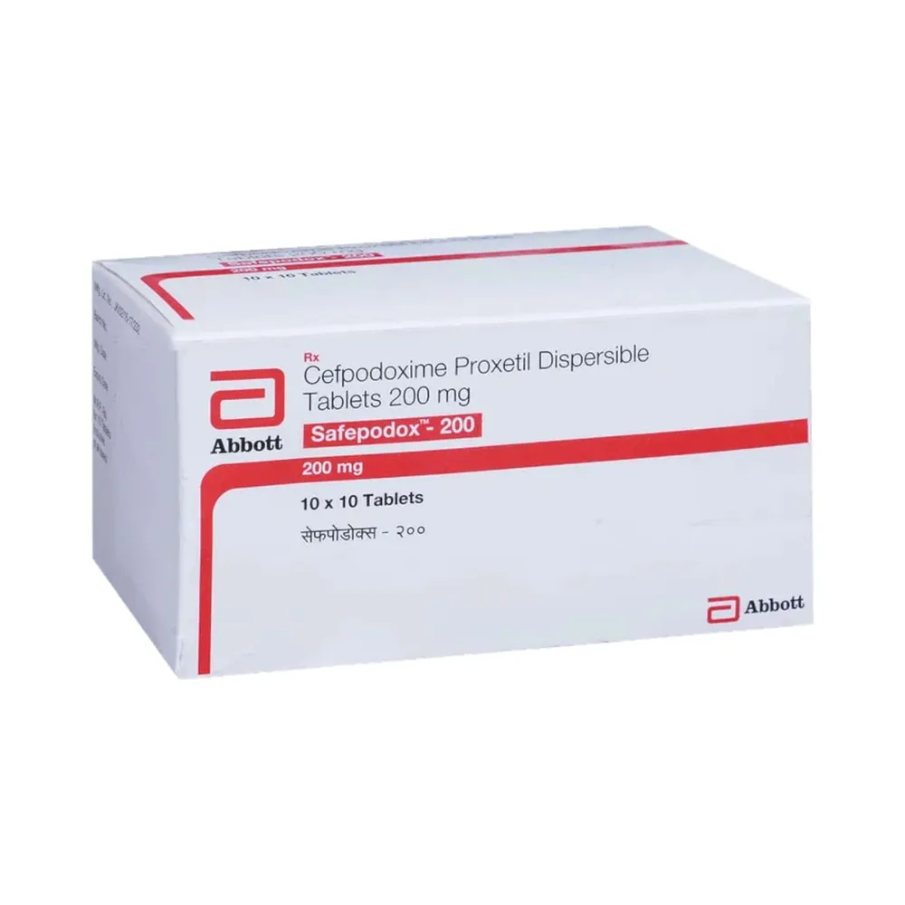 Safepodox 200mg Strip Of 10 Tablets