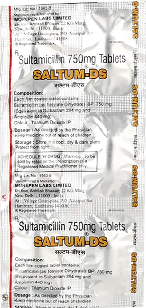 Saltum Ds Strip Of 6 Tablets
