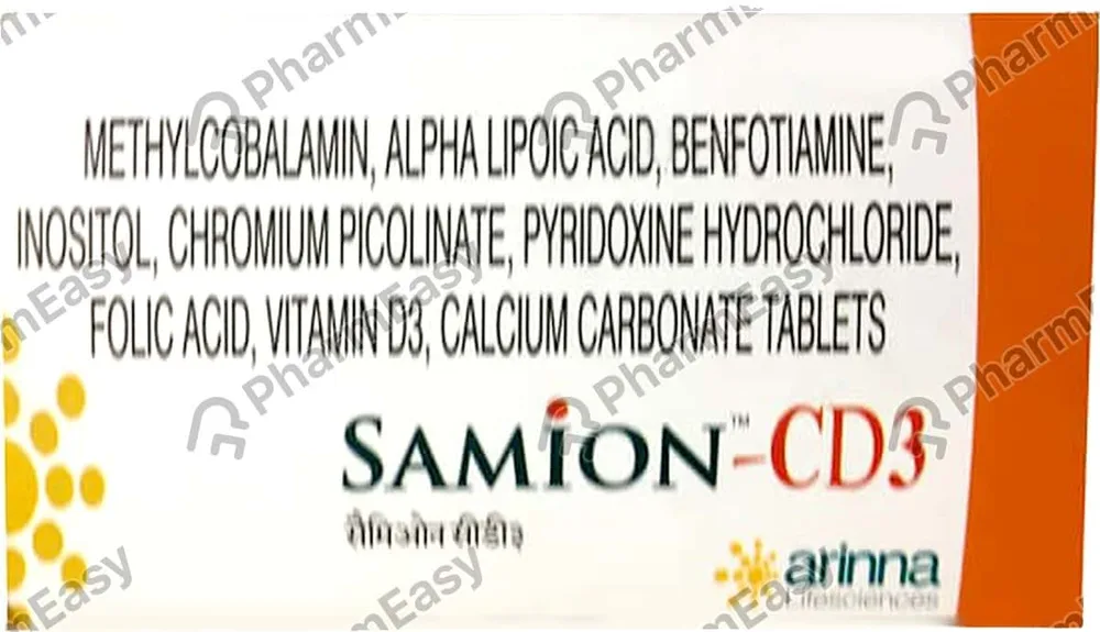 Samion Cd3 Strip Of 10 Tablets