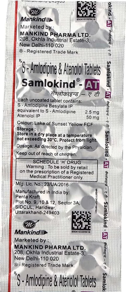 Samlokind At Strip Of 10 Tablets