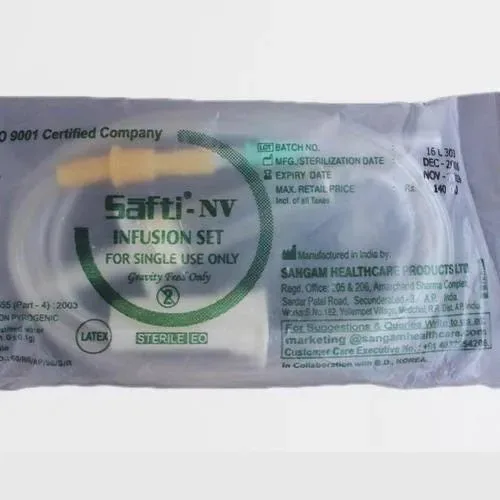 Safti  Non Vented - Infusion Set