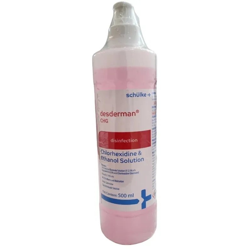 Desderman Schulke Handrub Bottle With Dispenser (500 ml)