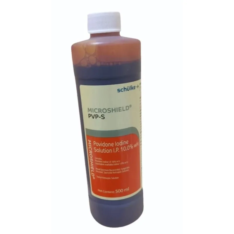 Schulke Microshield PVP-S Antiseptic Solution-10%-500 ml