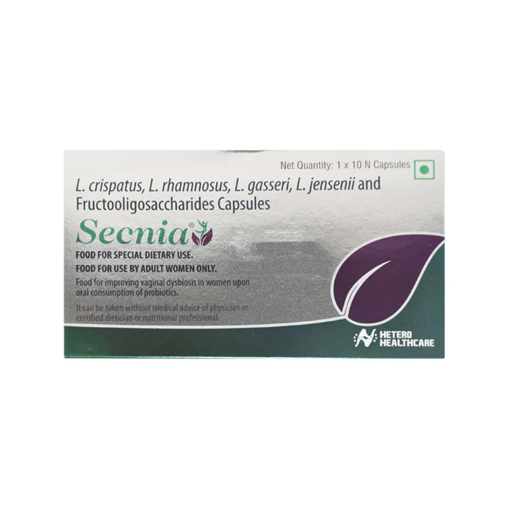 Secnia Strip Of 10 Capsules
