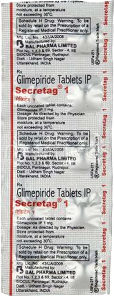 Secretag 1mg Tablet