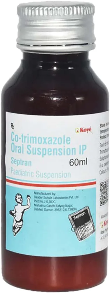 Septran Bottle Of 60ml Paediatric Suspension