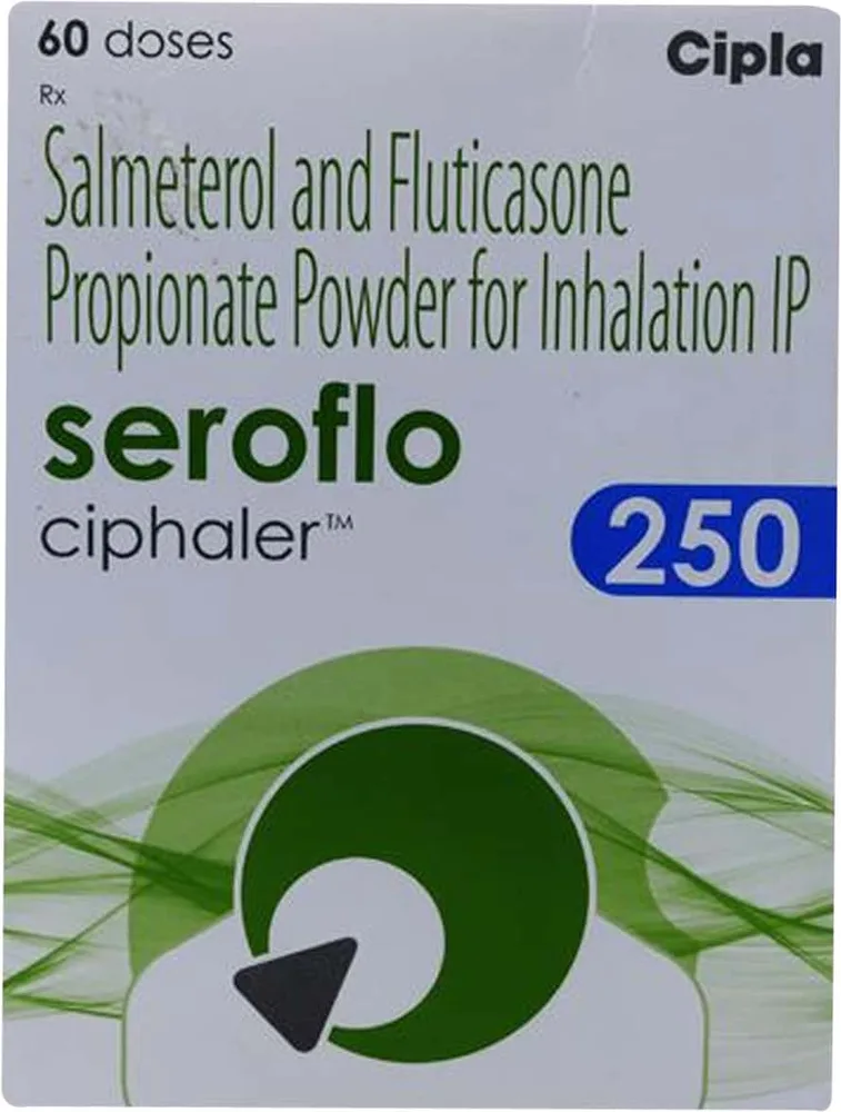 Seroflo 250mcg Box Of 60md Ciphaler