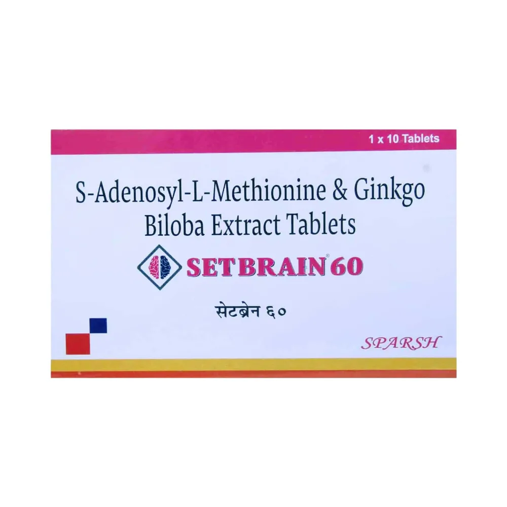Setbrain 60mg Strip Of 10 Tablets
