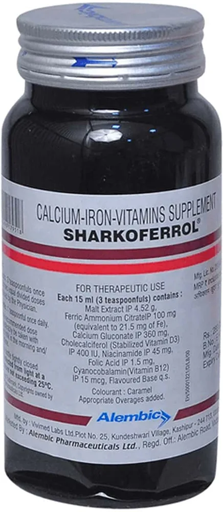 Sharkoferrol Bottle Of 450gm Oral Liquid