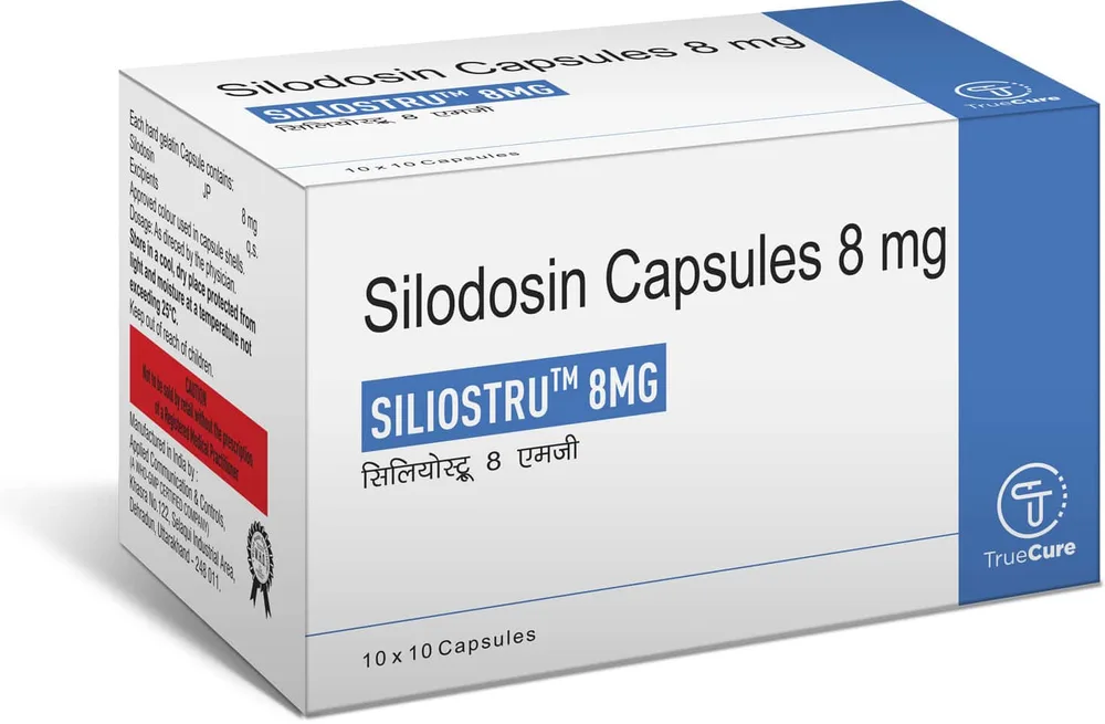 Siliostru 8mg Strip Of 10 Capsules
