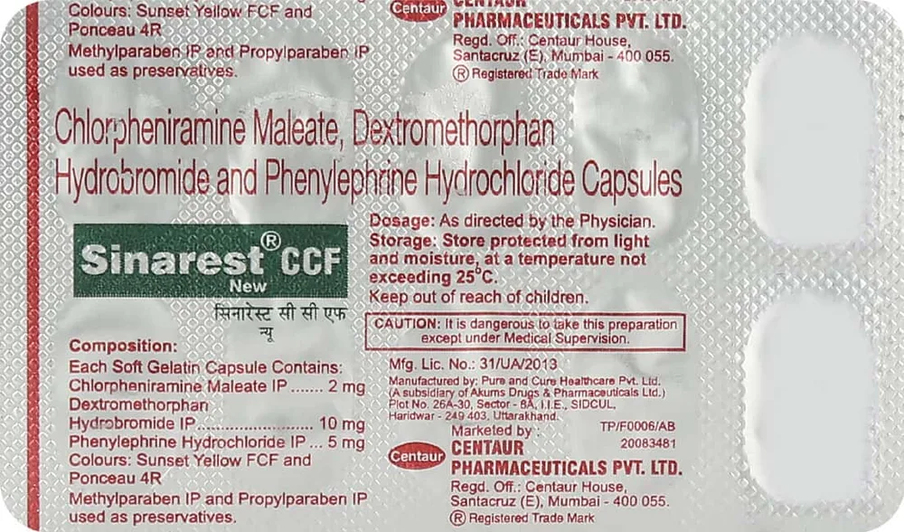 Sinarest CCF New Capsule