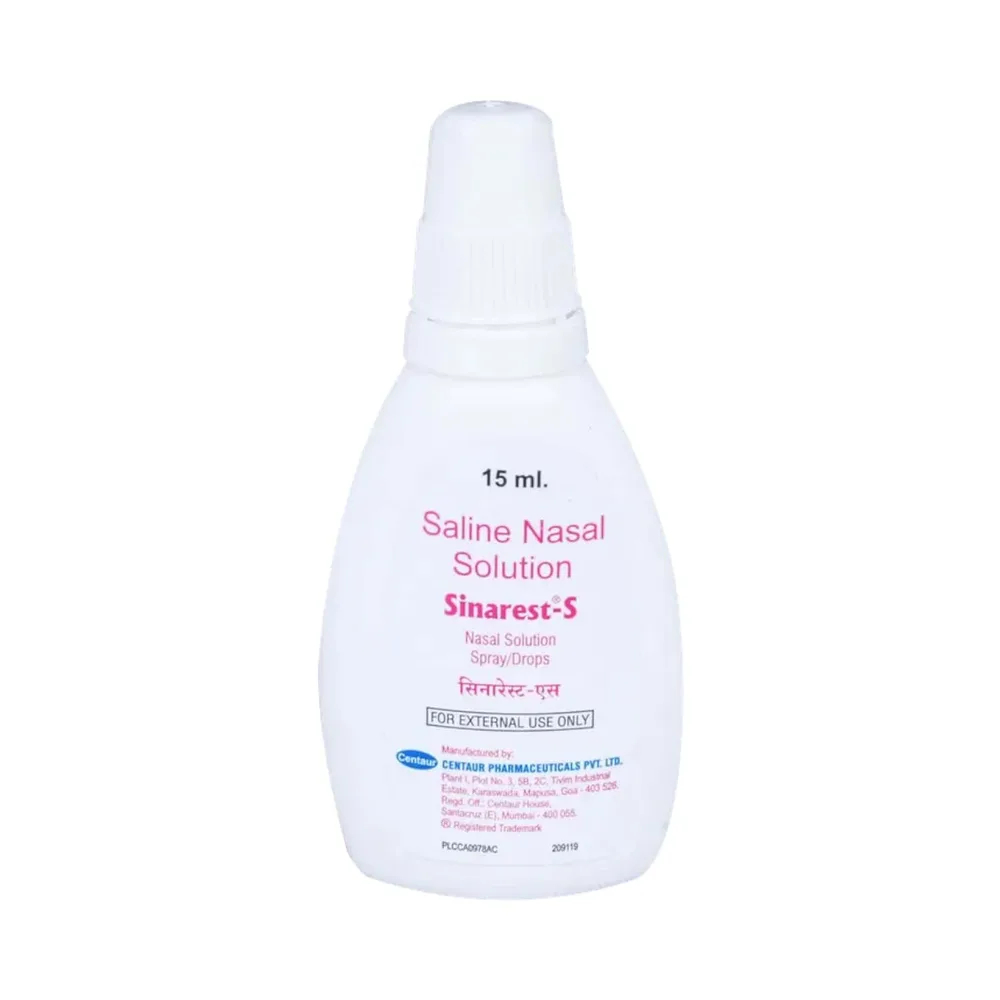 Sinarest S Bottle Of 15ml Nasal Drop/Spray