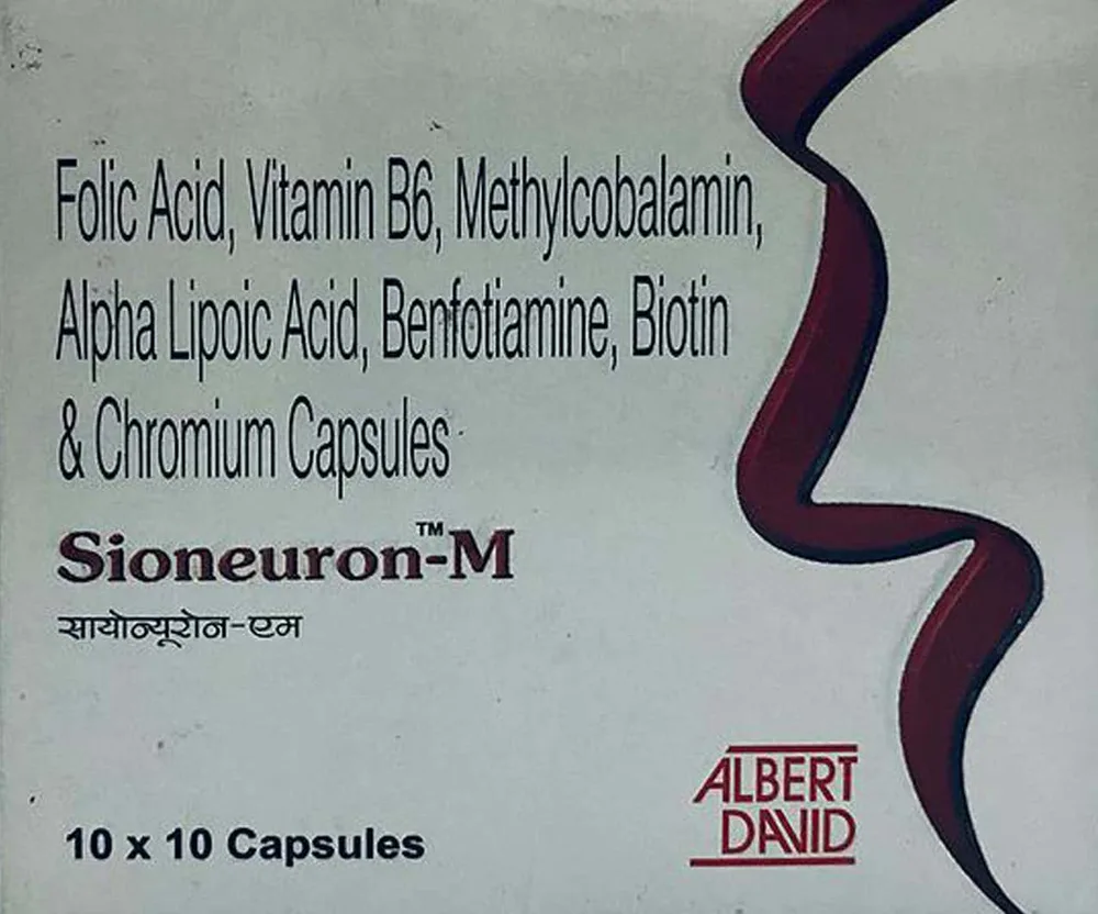 Sioneuron M Strip Of 10 Capsules