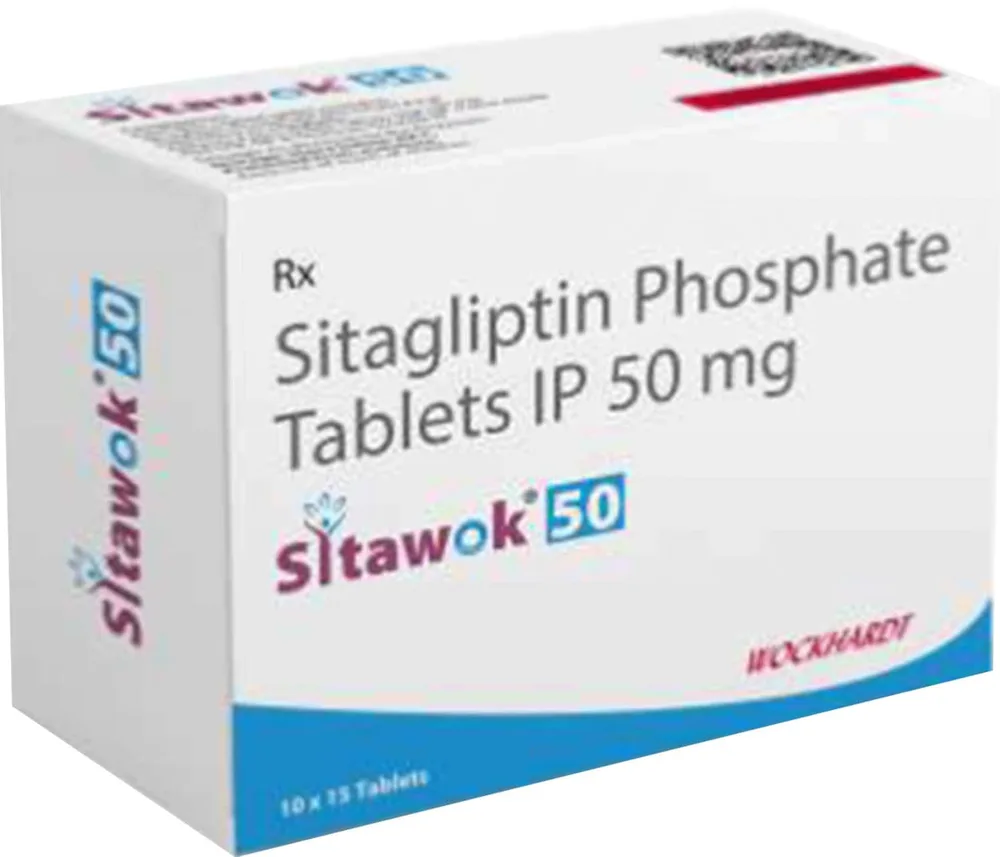 Sitawok 50mg Strip Of 15 Tablets