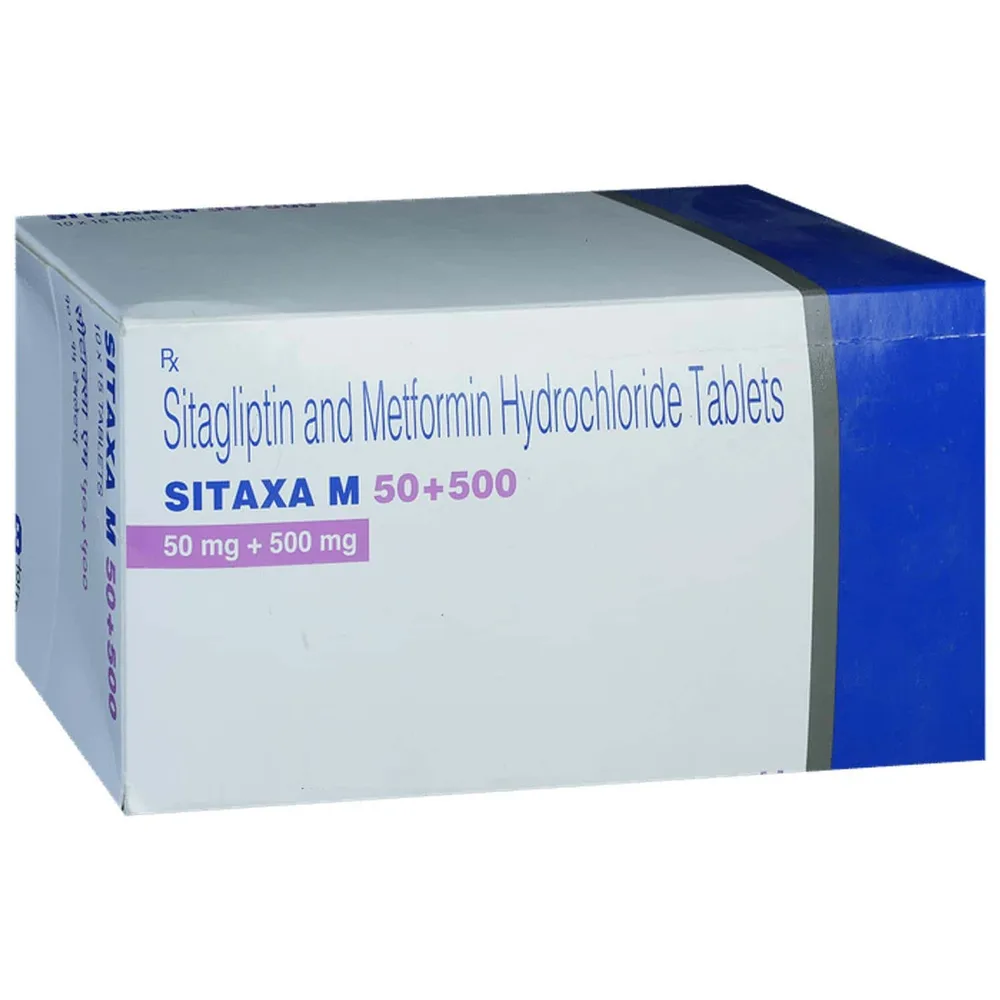 Sitaxa M 50/500mg Strip Of 15 Tablets