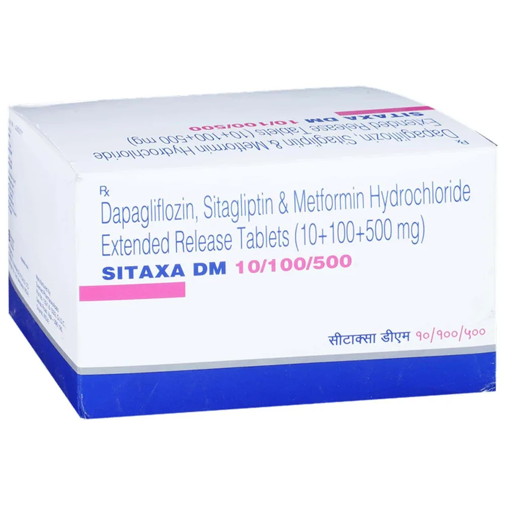 Sitaxa Dm 10/100/500mg Strip Of 10 Tablets