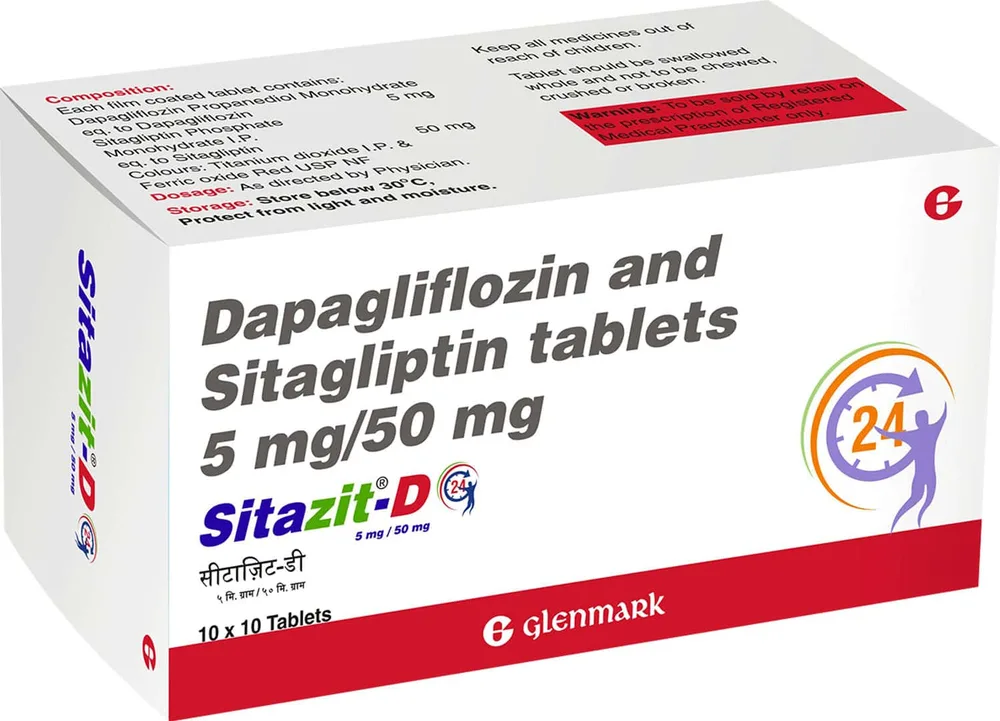 Sitazit D 5/50mg Strip Of 10 Tablets