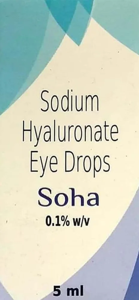 Soha 0.1% Bottle Of 5ml Eye Drops