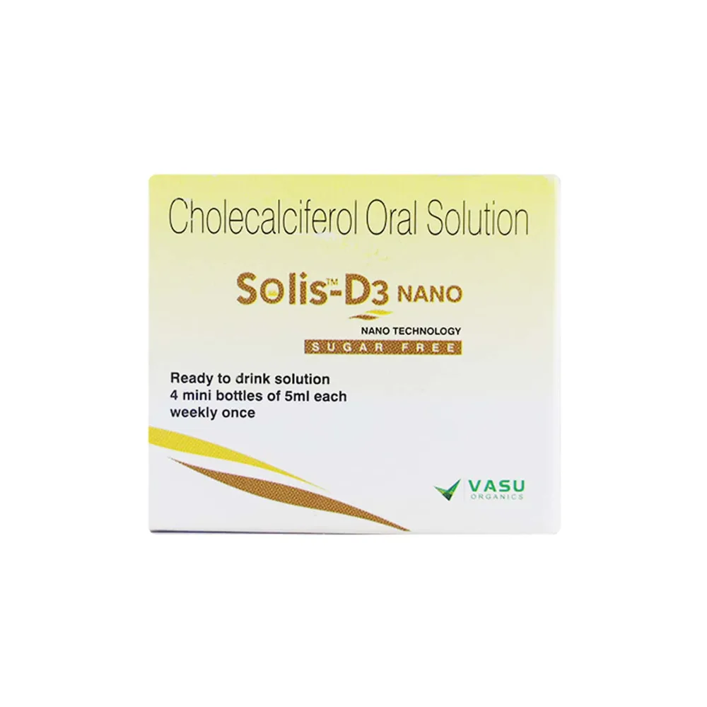 Solis D3 Nano Sugar Free Solution 5ml