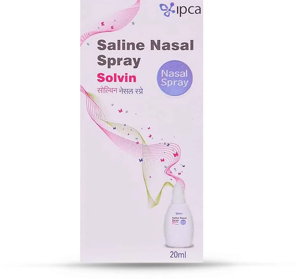 Solvin 0.65% Bottle Of 20ml Nasal Spray