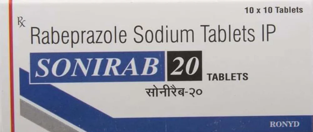 Sonirab 20mg Strip Of 10 Tablets
