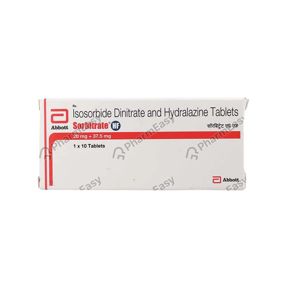 Sorbitrate Hf Strip Of 10 Tablets