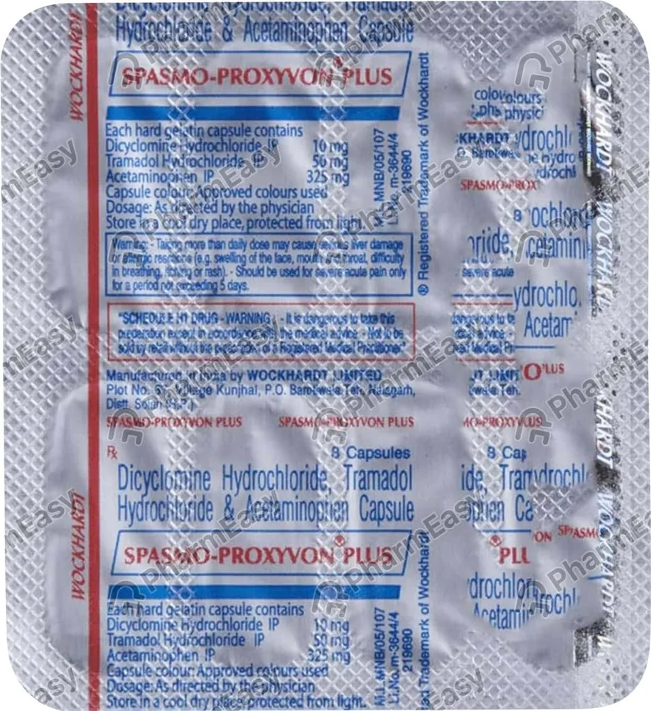 Spasmo Proxyvon Plus Capsule