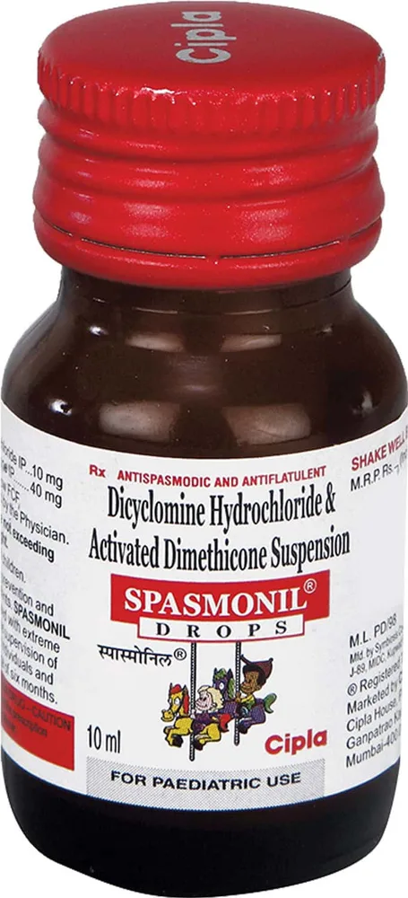Spasmonil Bottle Of 10ml Oral Drops