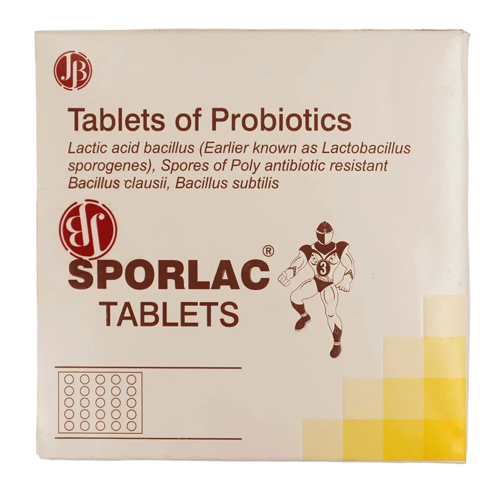 Sporlac Strip Of 25 Tablets