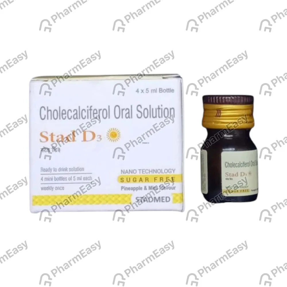 Stad D3 Oral Solution | Sugar Free