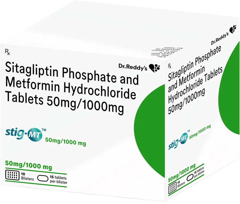 Stig Mt 50/1000mg Strip Of 15 Tablets