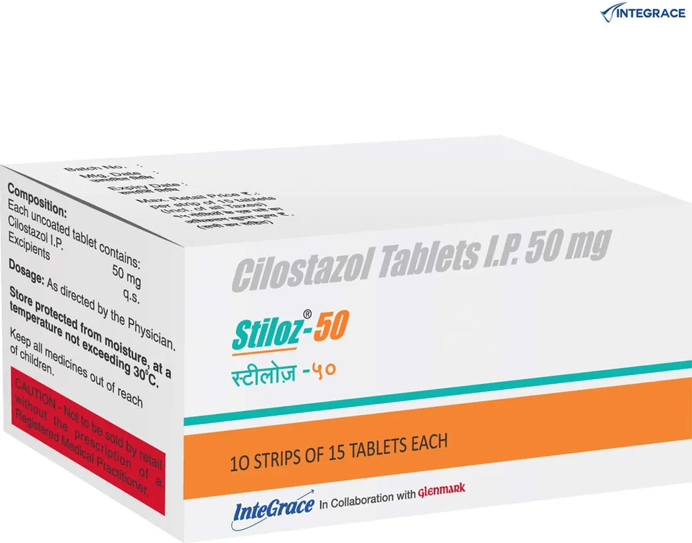 Stiloz 50mg Strip Of 15 Tablets