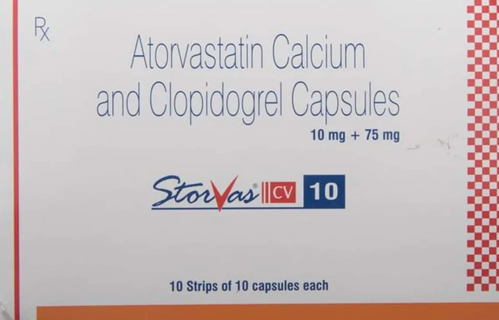 Storvas Cv 10mg Strip Of 10 Capsules