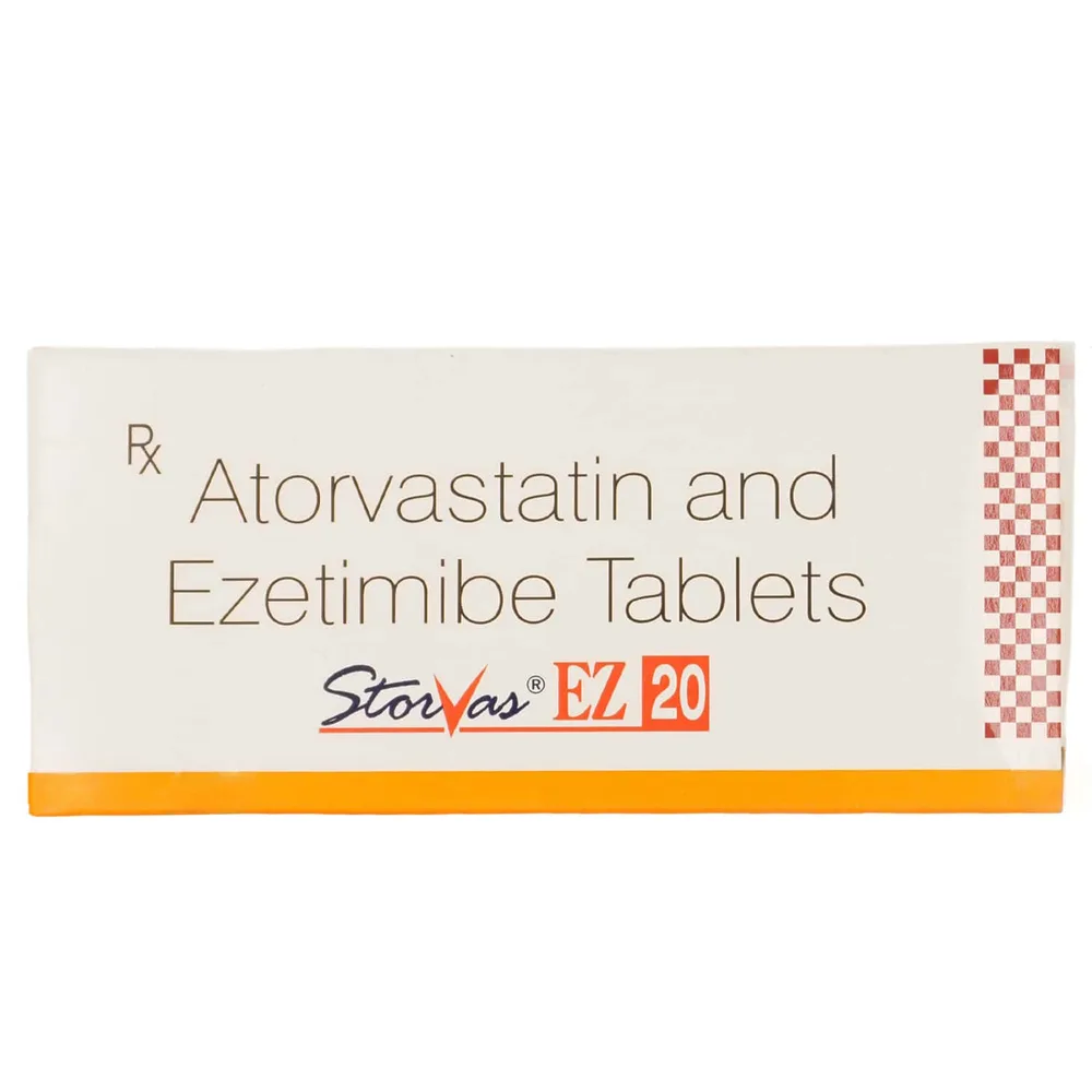Storvas Ez 20mg Strip Of 10 Tablets