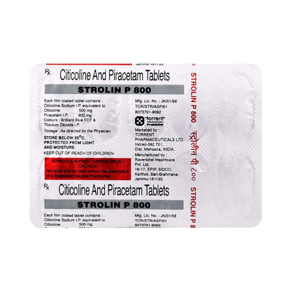 Strolin P 800mg Strip Of 10 Tablets