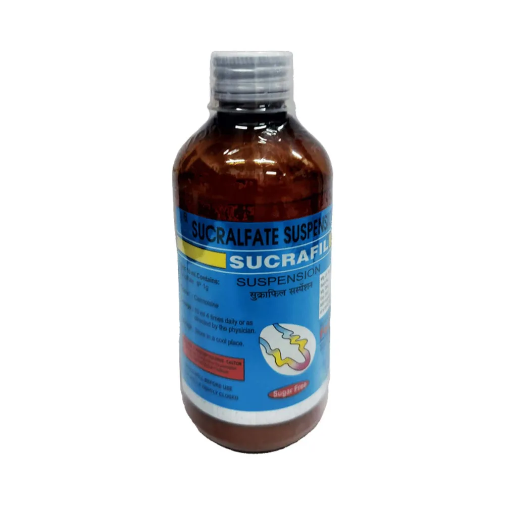 Sucrafil 1000mg Sugar Free Bottle Of 200ml Suspension