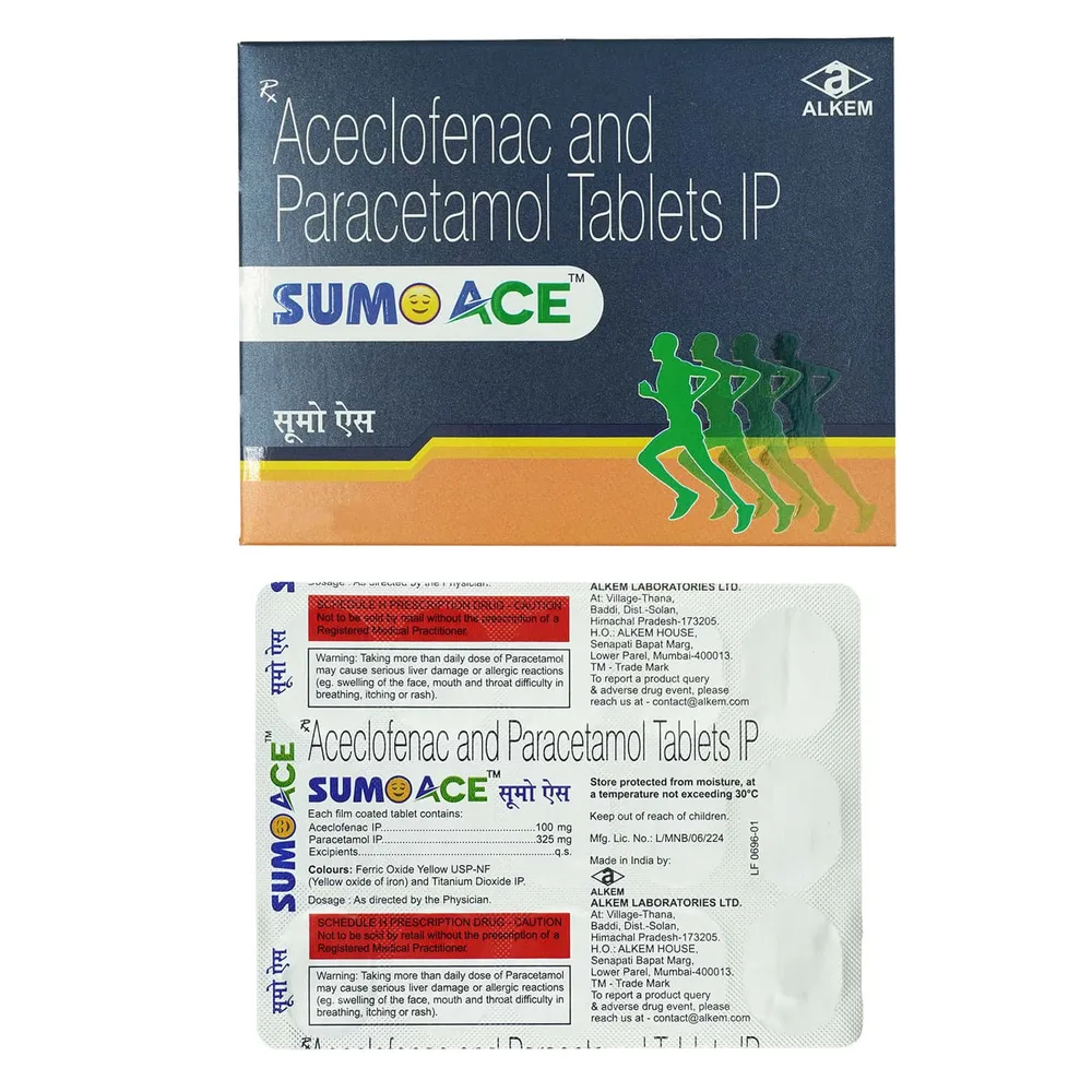 Sumo Ace Strip Of 15 Tablets