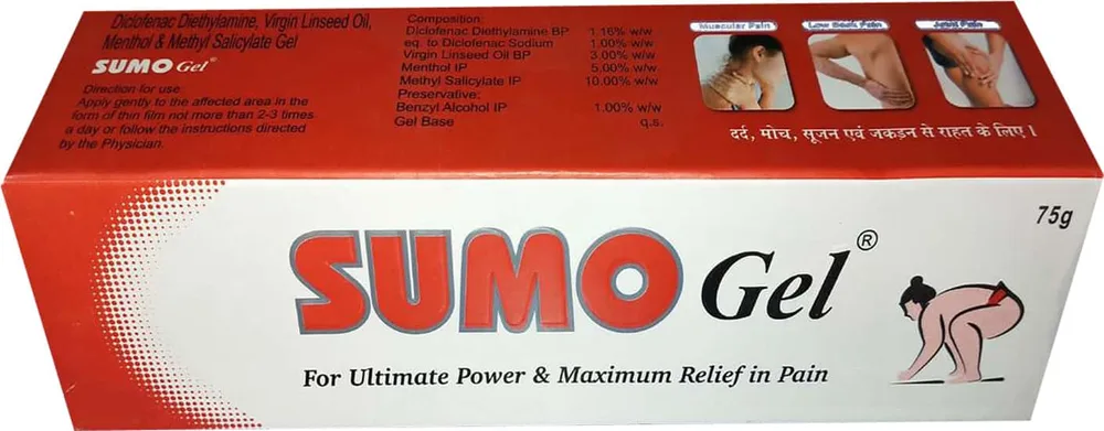 Sumo Tube Of 75gm Gel