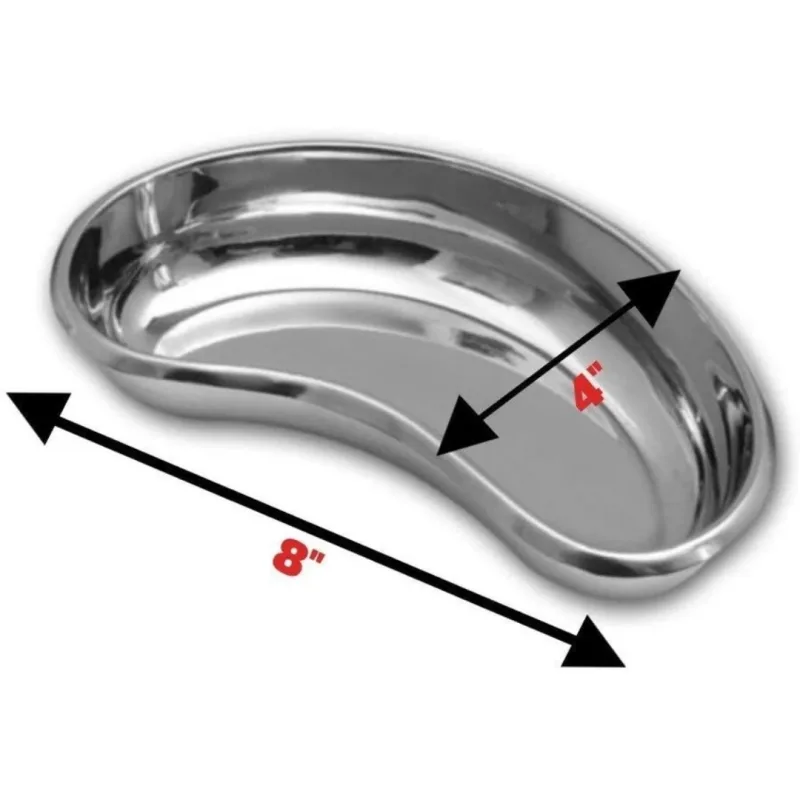 Stainless Steel Kidney Tray - 8 Inches