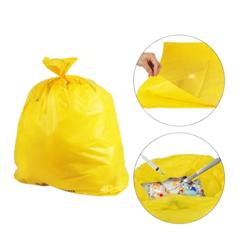Biomedical Waste Bags | Yellow - 2KG Packet