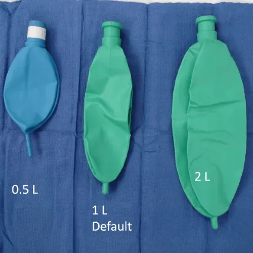 Green Reservoir Bag For Bains Circuit | Rebreathing Bag