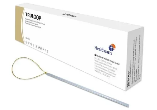 Sutures India Truloop Loop Ligature USP 1 - TL 2215 -6 Foils Box