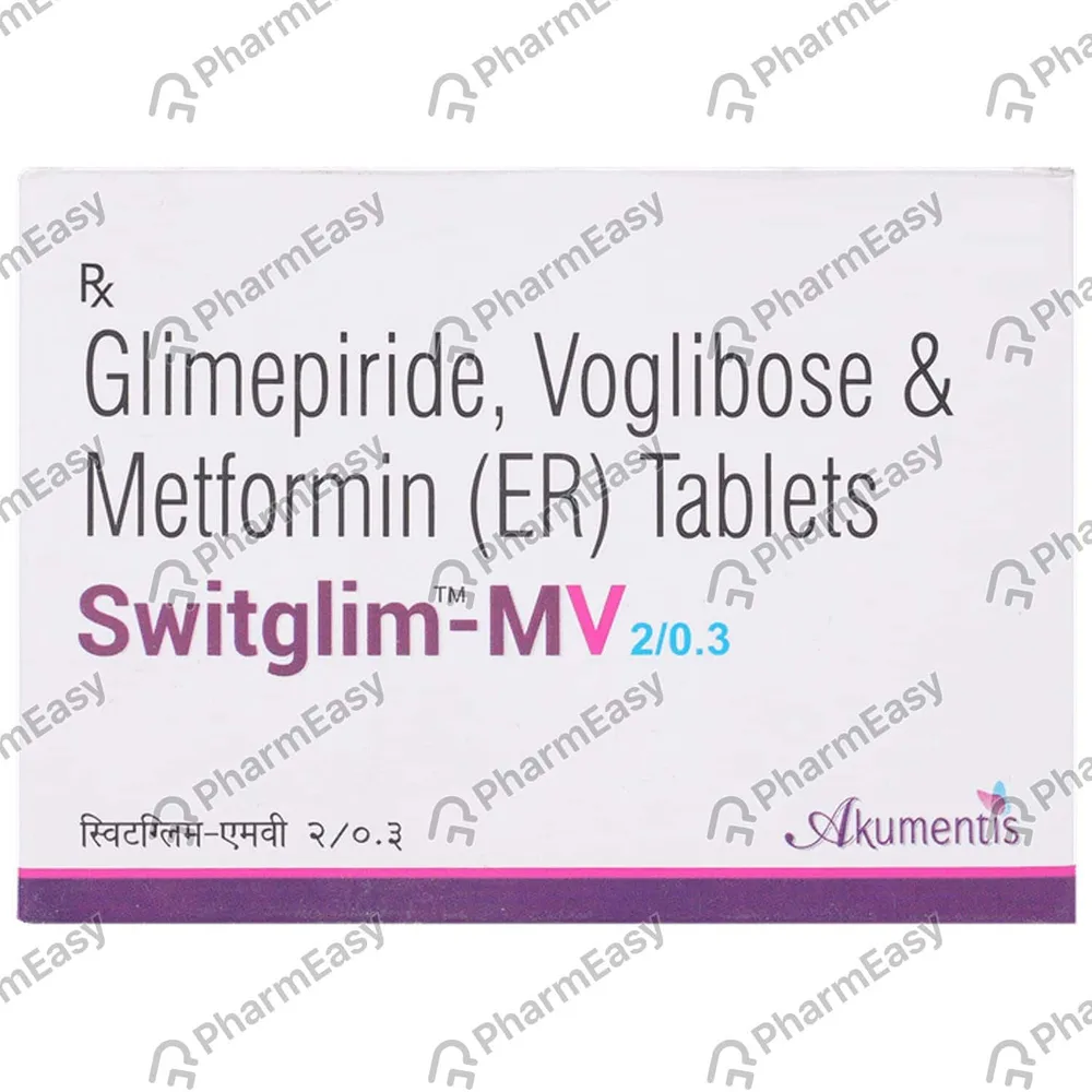 Switglim Mv 2/0.3mg Strip Of 10 Tablets