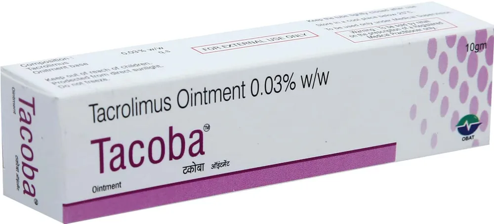 Tacoba 0.03% Tube Of 10gm Ointment