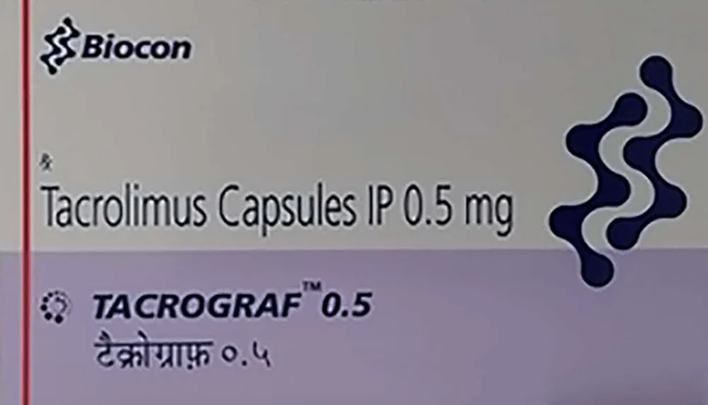 Tacrograf 0.5mg Strip Of 10 Capsules