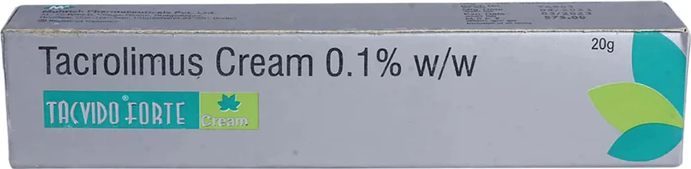 Tacvido Forte Tube Of 20gm Cream