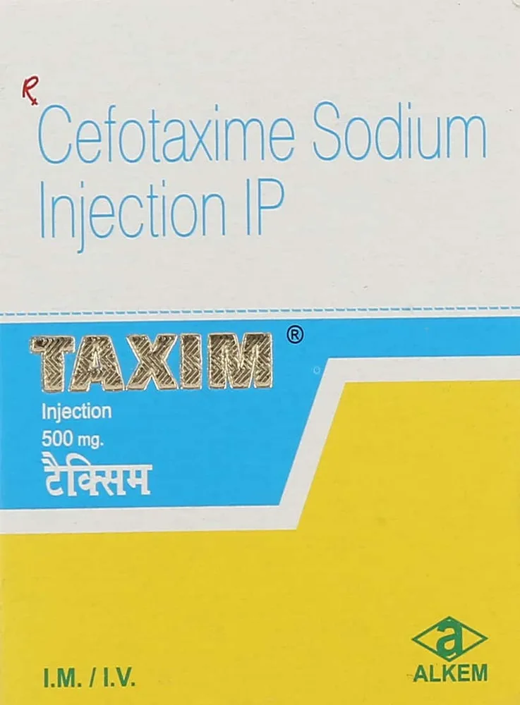 Taxim 500mg Powder For Injection