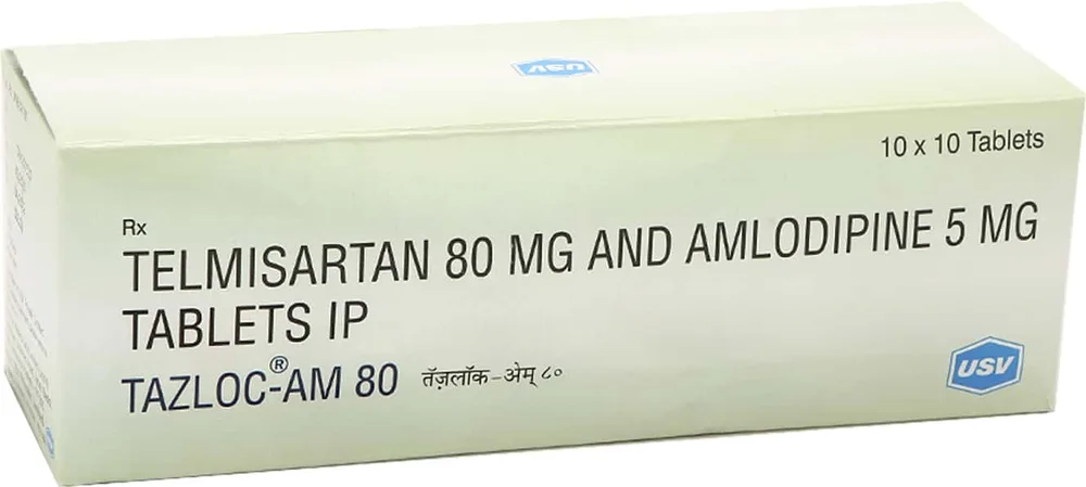 Tazloc Am 80mg Strip Of 10 Tablets