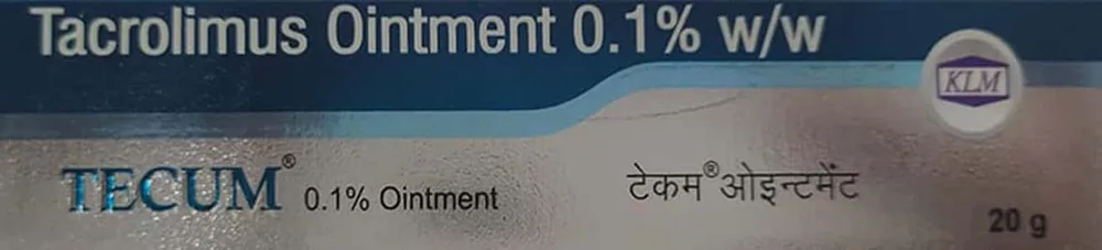 Tecum 0.1% Tube Of 20gm Ointment